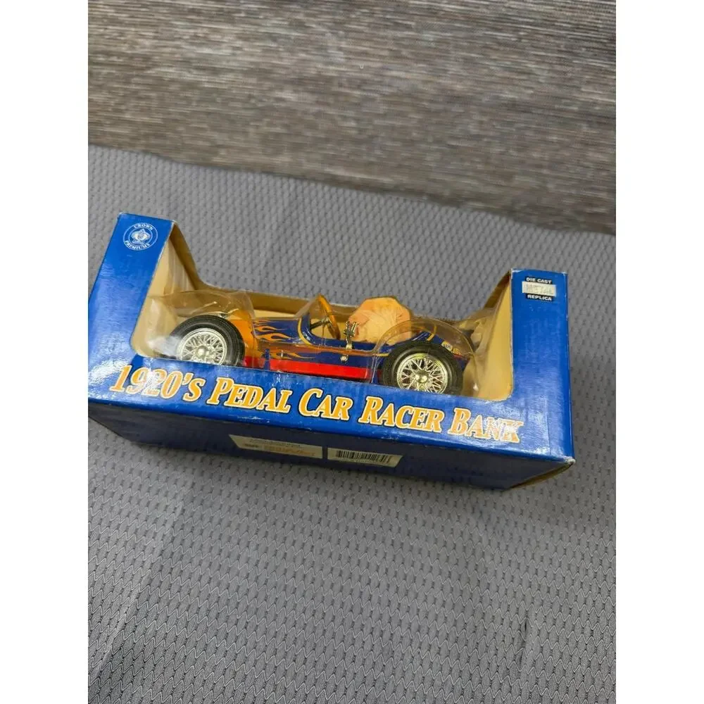 NAPA 1920's Pedal Car Racer Coin Bank By Crown Premium VHTF NEW